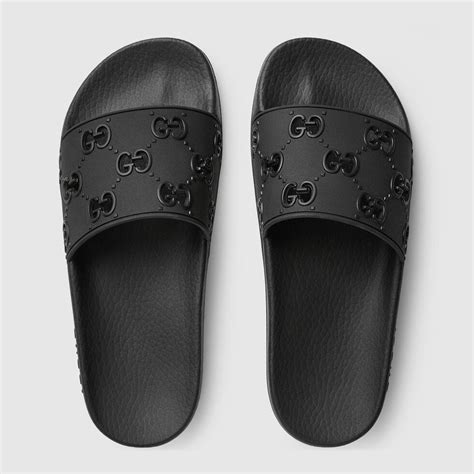 black vs white gucci slides|Gucci slides clearance.